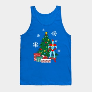 Captain Planet Around The Christmas Tree Tank Top